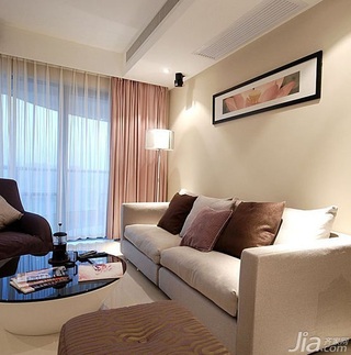 简约风格一居室客厅沙发效果图