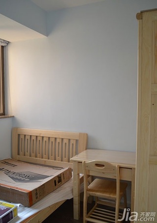 美式乡村风格三居室80平米儿童房书桌图片