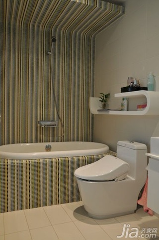 简约风格二居室小清新卫生间洗手台效果图