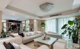新古典风格豪华型140平米以上客厅沙发图片