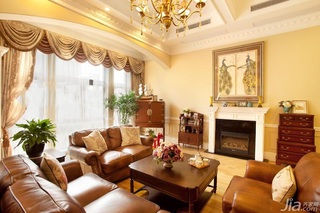 混搭风格公寓唯美富裕型客厅沙发效果图