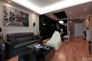 简约风格二居室简洁100平米客厅沙发图片