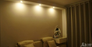 简约风格三居室70平米卧室卧室背景墙灯具图片