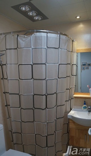 简约风格三居室70平米卫生间洗手台图片