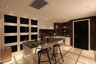 公寓实用100平米厨房橱柜设计图