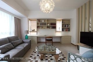 三米设计简约风格富裕型140平米以上客厅沙发图片