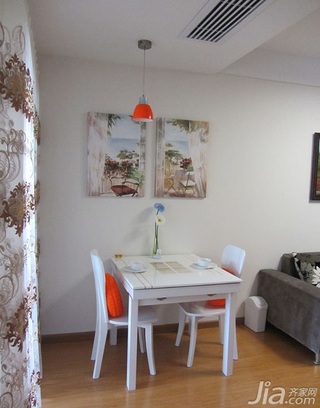 简约风格二居室60平米餐厅餐桌图片