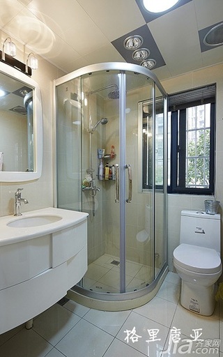 三居室5-10万110平米卫生间洗手台图片