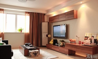 简约风格一居室70平米客厅电视柜图片