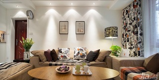 宜家风格二居室80平米客厅沙发效果图