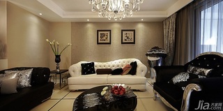 新古典风格复式140平米以上客厅沙发图片