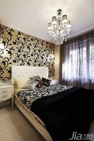 新古典风格复式140平米以上卧室床图片