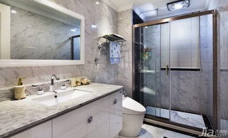 欧式风格三居室140平米以上卫生间淋浴房效果图