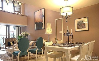 欧式风格别墅时尚豪华型140平米以上客厅设计图纸