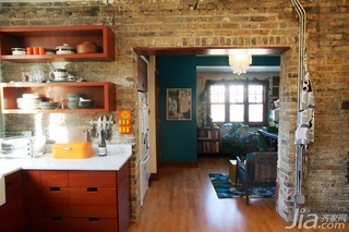 混搭风格公寓经济型100平米厨房橱柜海外家居