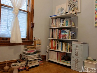 简约风格别墅经济型130平米书房书架海外家居