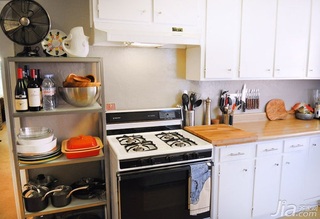 地中海风格二居室经济型70平米厨房橱柜海外家居