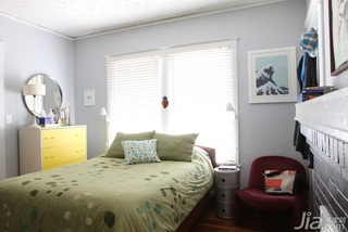 混搭风格一居室富裕型90平米卧室床海外家居
