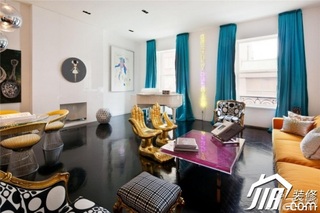 欧式风格公寓古典富裕型客厅沙发图片