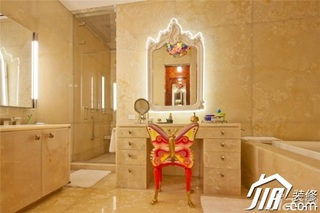欧式风格公寓古典富裕型浴室柜图片