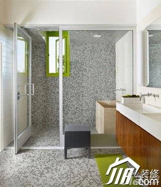 简约风格公寓经济型120平米卫生间洗手台图片