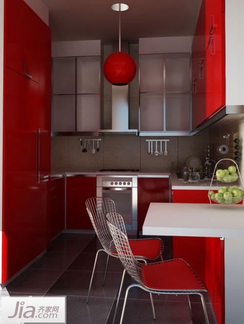 巧用橱柜搞定小空间 11个精彩小厨房设计