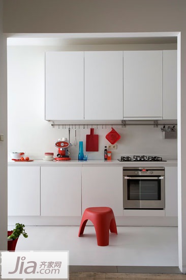 小户型专属 一字型橱柜厨房设计16例