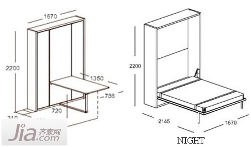 加减法扩容小户型 26图折叠床搭配案例