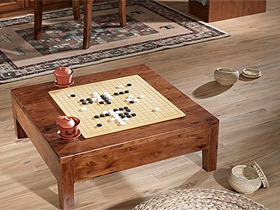 中式田园风格 香柏木棋盘桌