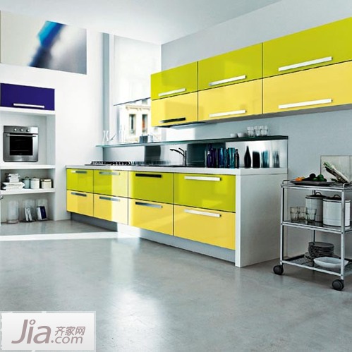 厨房色彩搭配 10款整体橱柜效果图 