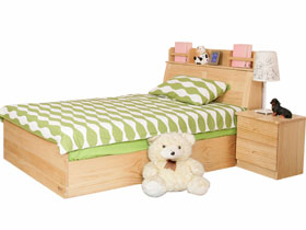 环保松木儿童卧房卧室套件