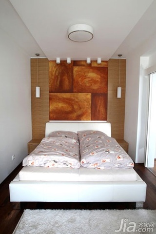 现代简约风格两室一厅温馨卧室装修效果图