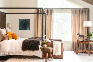 别墅奢华富裕型卧室床图片