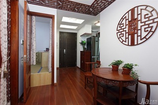 中式风格一室一厅稳重设计图