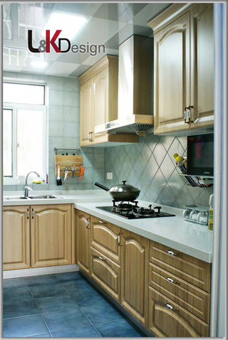 现代简约风格小户型厨房旧房改造家装图