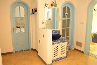 地中海风格一室一厅装修效果图