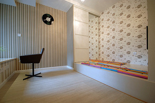现代简约风格两室两厅浪漫90平米效果图