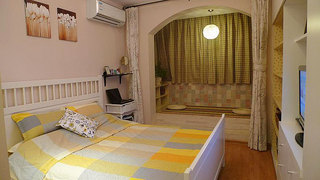 宜家风格小户型温馨40平米卧室装修效果图