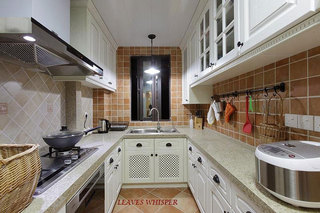 简约风格三居室舒适120平米厨房改造