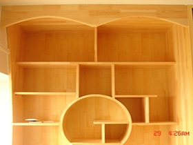  日式书柜 书架 书桌