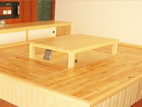 榻榻米和室桌 旋转桌 日式桌子 炕桌 日式升降桌 矮桌