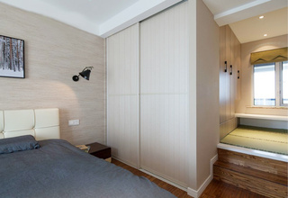 现代简约风格两室一厅90平米设计图纸