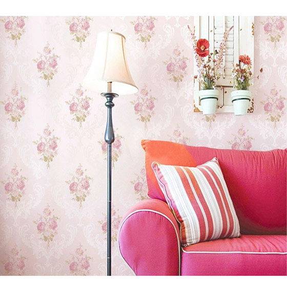 浪漫田园花朵 客厅卧室壁纸