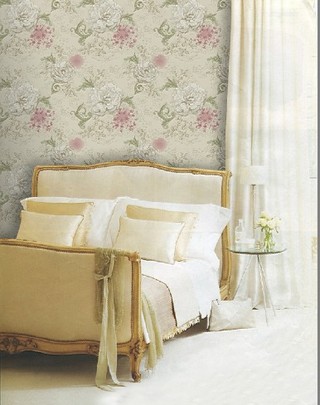 简约现代大花  客厅卧室壁纸