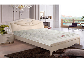 1.5米床垫 天然乳胶 高弹锰钢床网弹簧床垫
