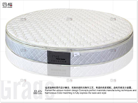 直径2米加高加层定制可折叠圆形席梦思圆床垫