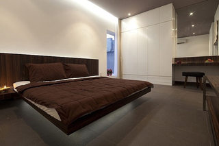 现代简约风格小户型时尚卧室设计图