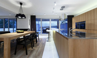 现代简约风格小清新开放式厨房旧房改造海外家居