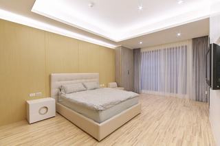 现代简约风格公寓简洁卧室装修图片
