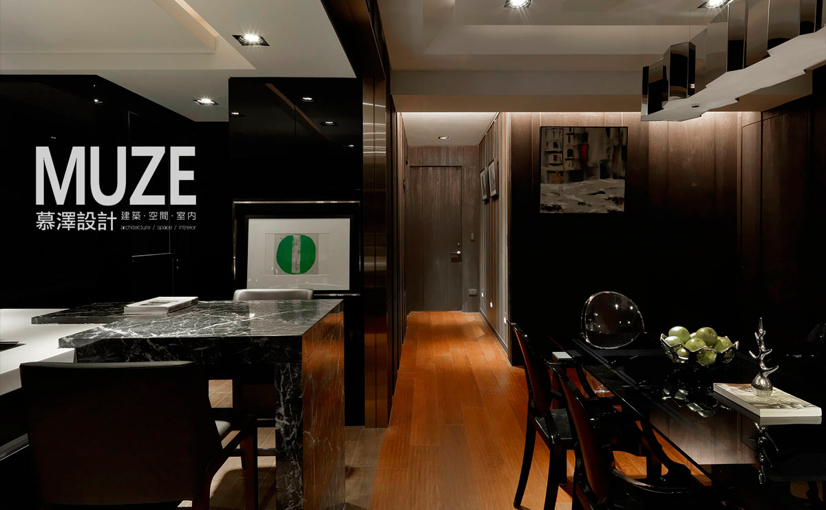 现代简约风格,时尚,公寓装修,吧台